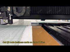 スクリーン保護ガラスのための大きなサイズ90Wファイバーレーザー切断機