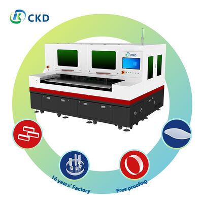 Splitting laser source Wavelength 10.6µm Panel Lighting Glass Real Estate Environmental protection glass laser cutting machine