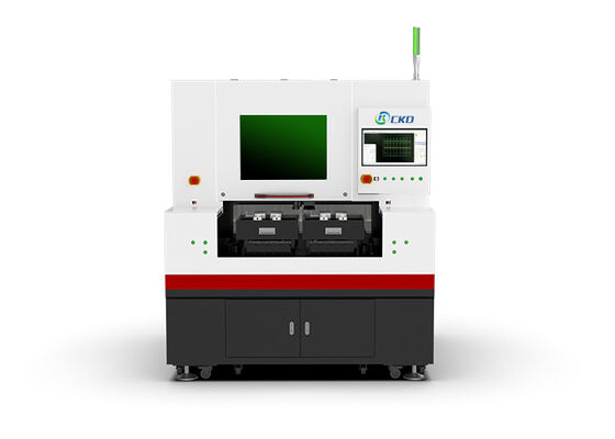 Laser cutting machine for rearview mirror glass, meeting various cutting needs of rearview mirror glass, with a cutting accuracy of ± 0.01mm