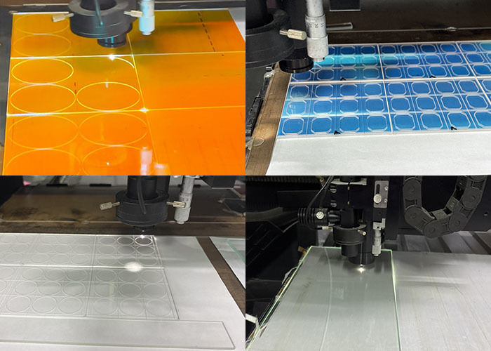 Laser Glass Cutting Machine providing stable laser power output and precise beam focusing for clean and accurate glass cuts  To Speed 0-500mm/s