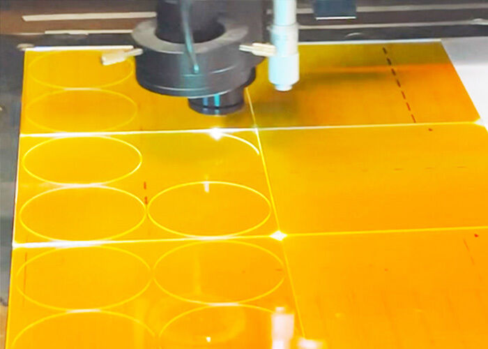 Laser Glass Cutting Machine designed to integrate seamlessly into existing production lines enhancing workflow efficiency  To Accuracy±0.01mm